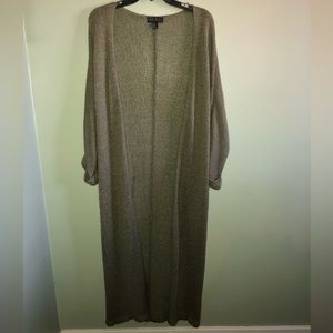 Green cardigan